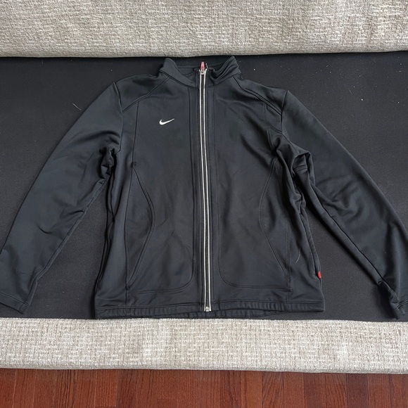 Black Nike Athletic Zip Jacket - Picture 1 of 3